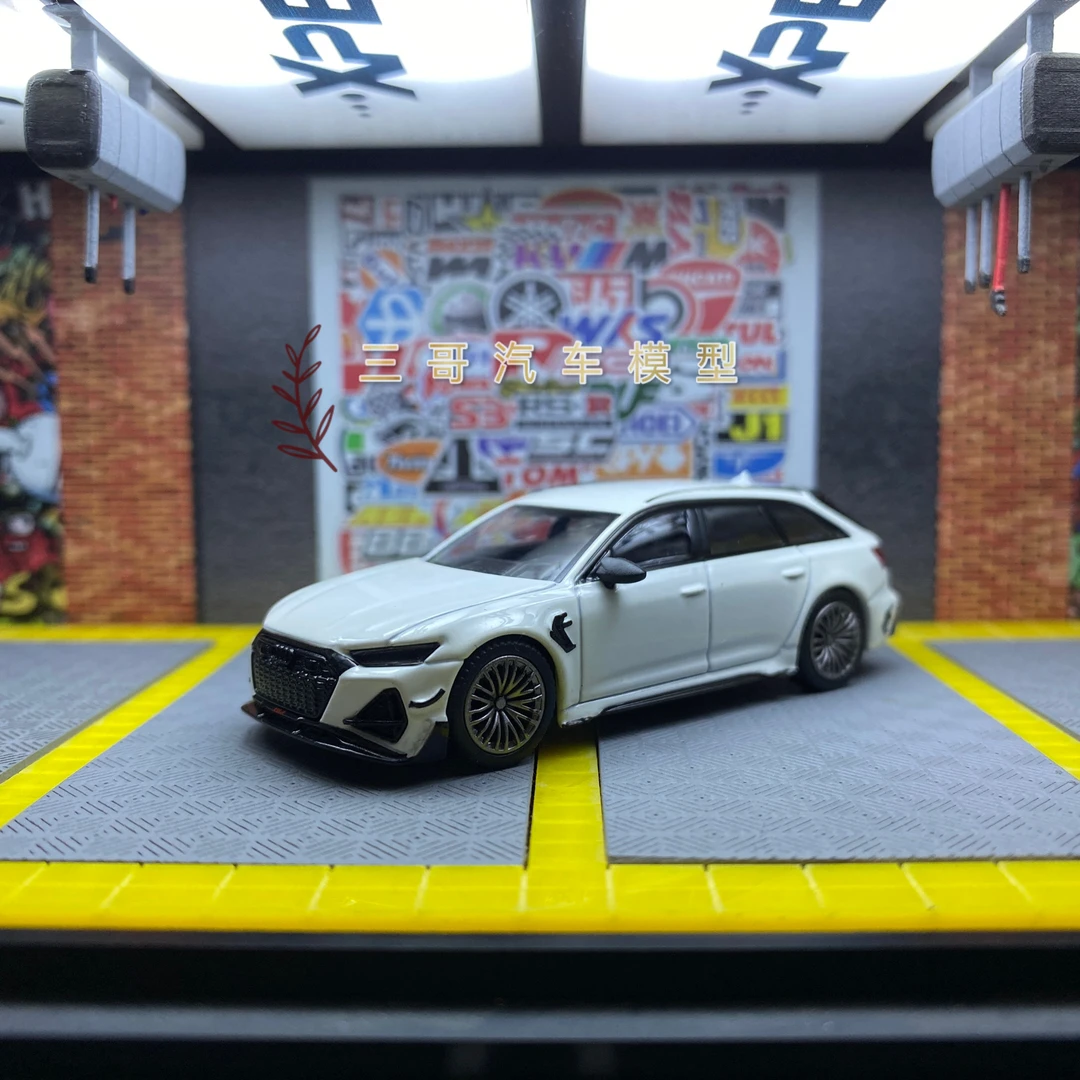 MINI GT 1:64 #701 奥迪 Audi ABT RS6 仿真合金汽车模型收藏摆件