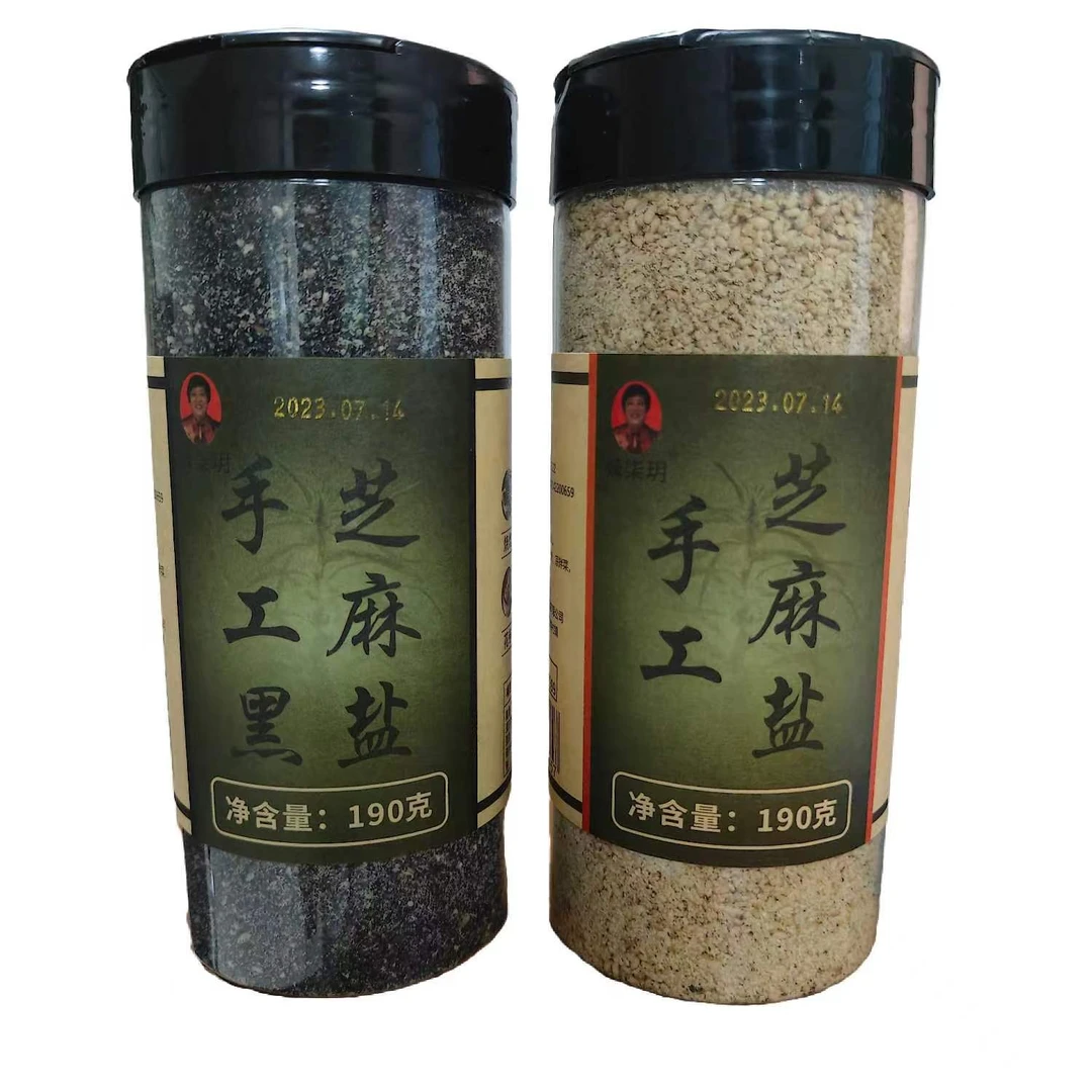 辣柒玥河南风味手工芝麻盐190g/瓶