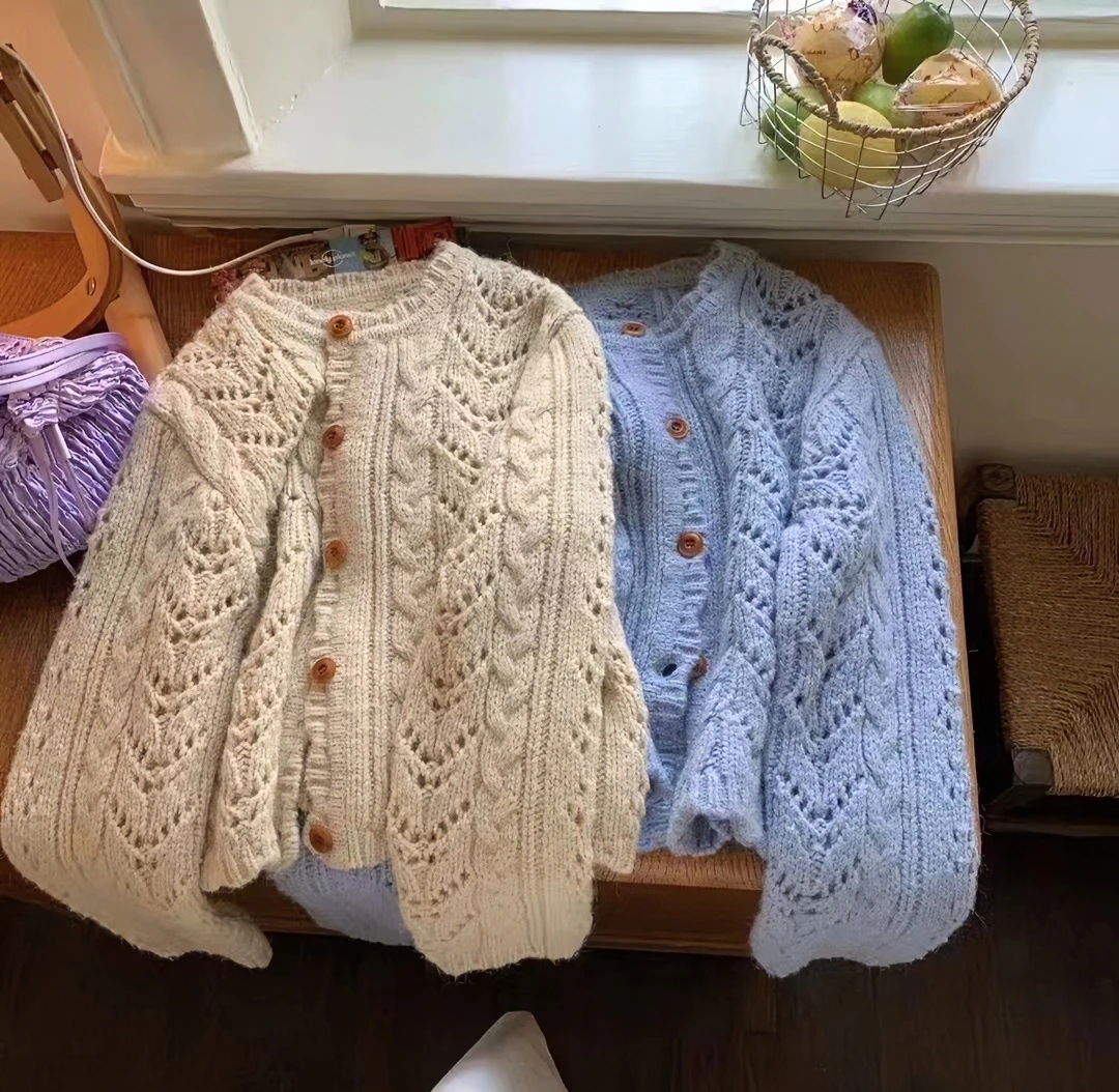 [YS] “chic”韩代重工毛衣开衫~0844