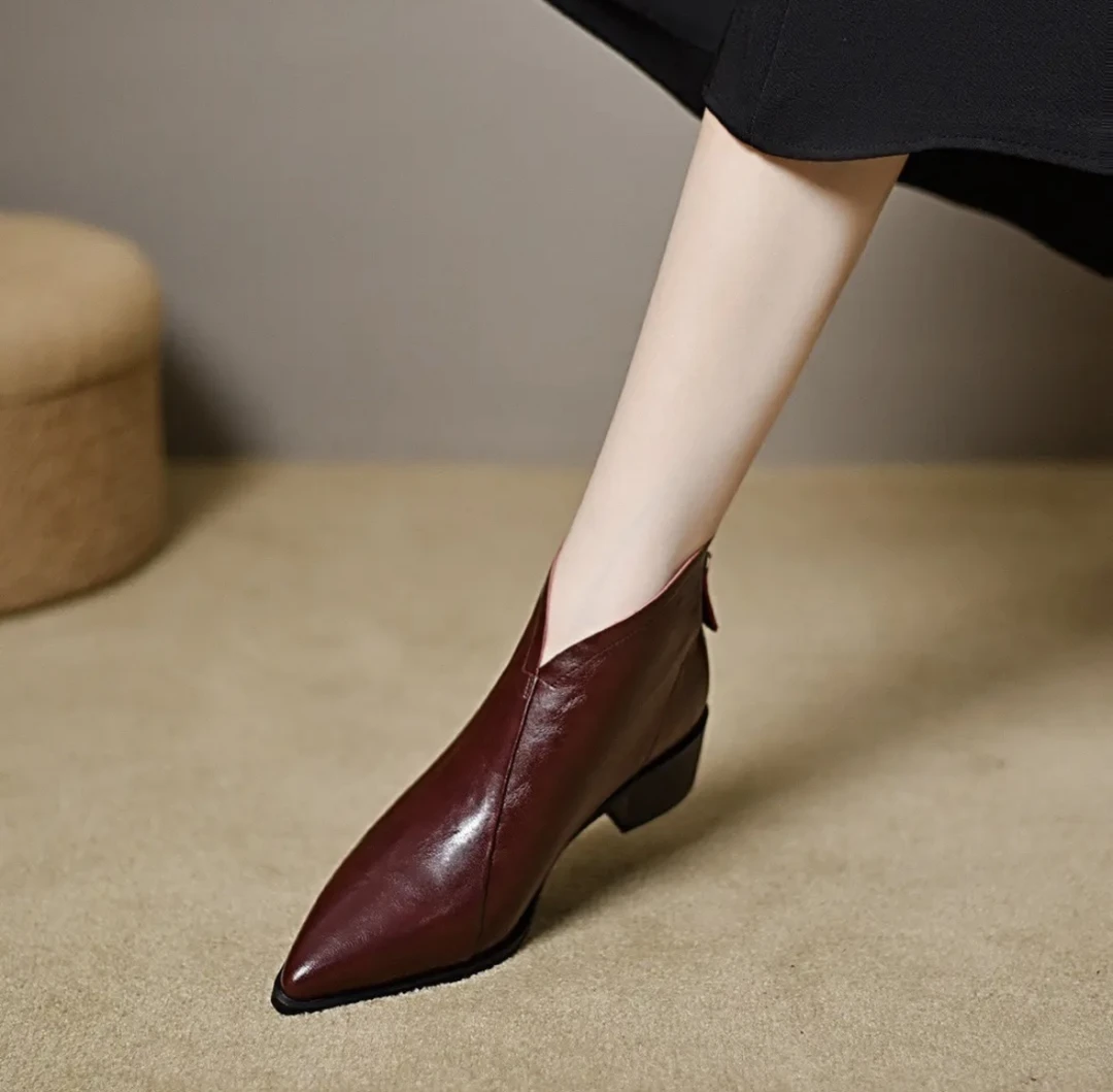 QDZ215新款切尔西裸靴