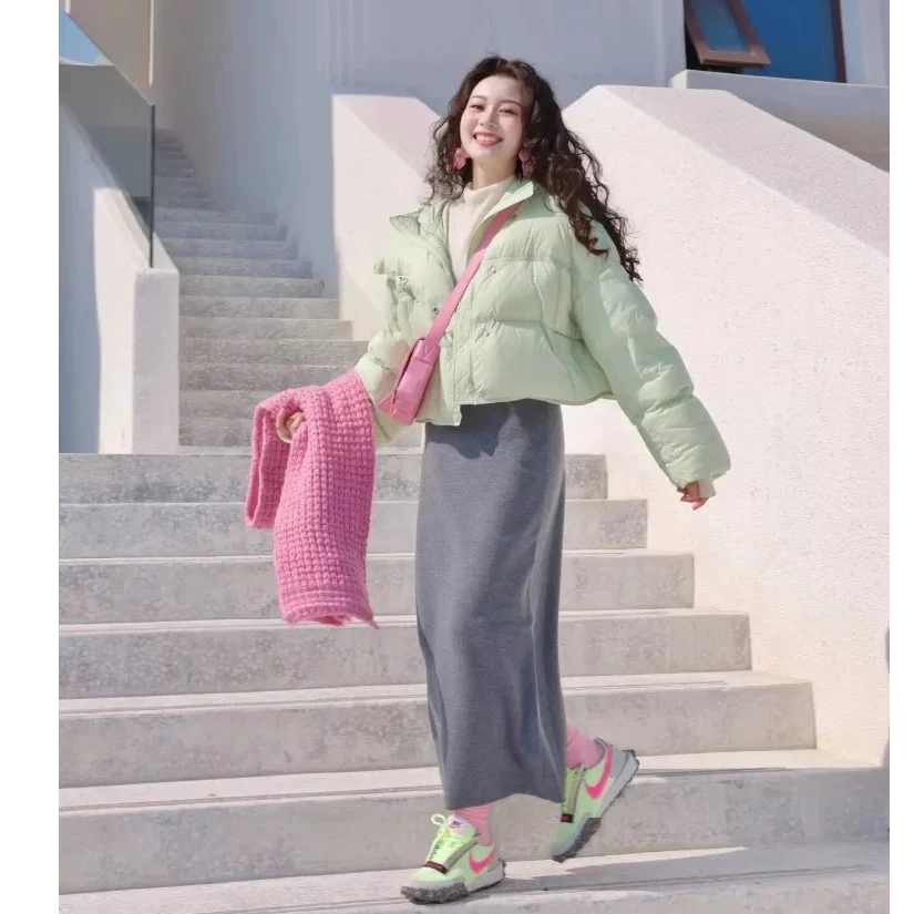 【钟意】B008薄荷绿棉服P5942(C219)