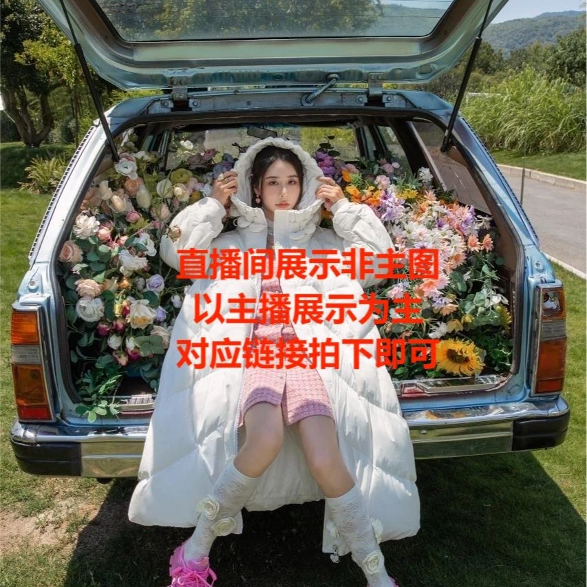【钟意A184】BINBIN米色羽绒服0969