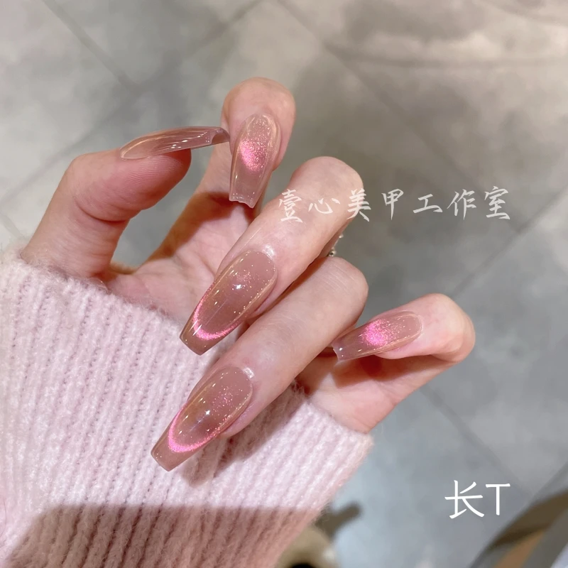 纯手工定制穿戴甲 壹心推荐 梦华录美甲贴片可拆卸假指甲贴10
