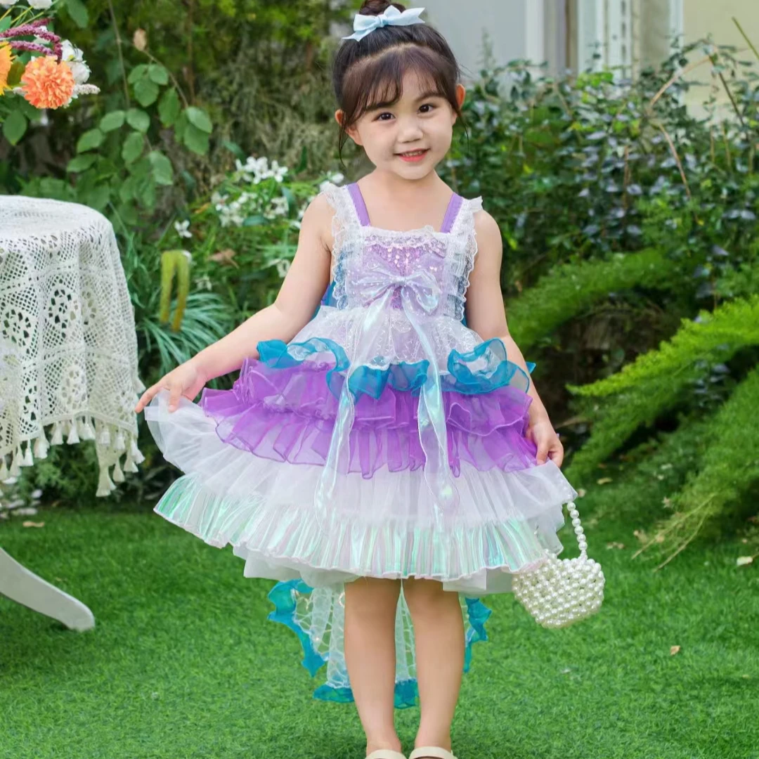 洛小婷女童四季款洛丽塔【人鱼】公主裙138