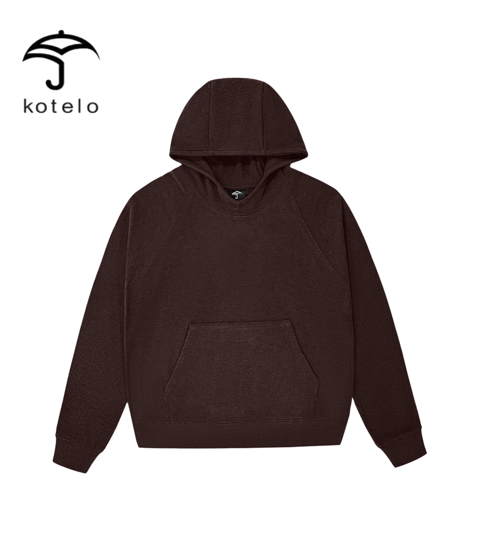 Kotelo自制双面德绒保暖连帽卫衣