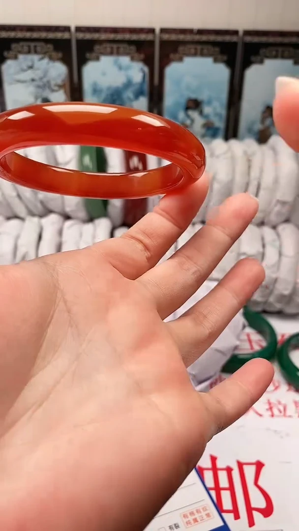 【闪购商品】玛瑙/玉髓手镯未镶嵌288+58多样性发货看清圈口下单