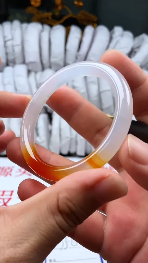 【闪购商品】玛瑙/玉髓手镯未镶嵌M-55/6多样性发货看清圈口下单