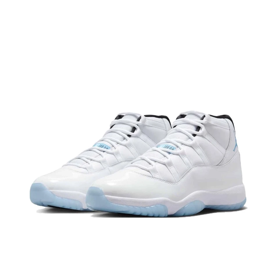 NIKE/耐克AirJordan11男款传奇蓝白蓝高帮篮球鞋CT8012-104欧若风