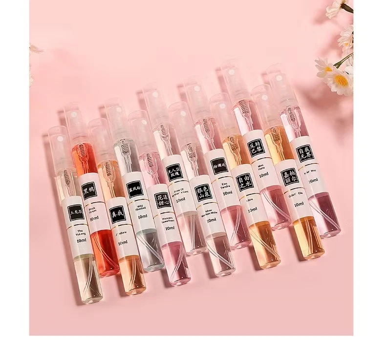 新款圆管男女士香水持久留香小样清新淡香10ml