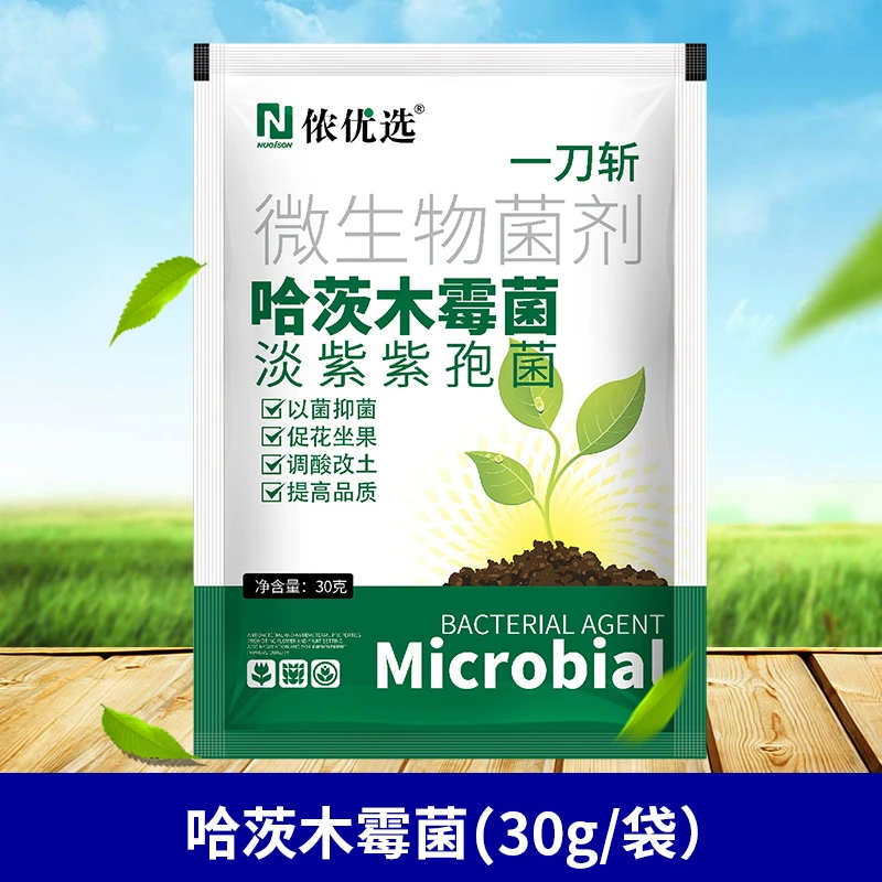 一刀斩哈茨木霉菌淡紫紫孢菌抗重茬防根腐预防病菌果树蔬菜通用