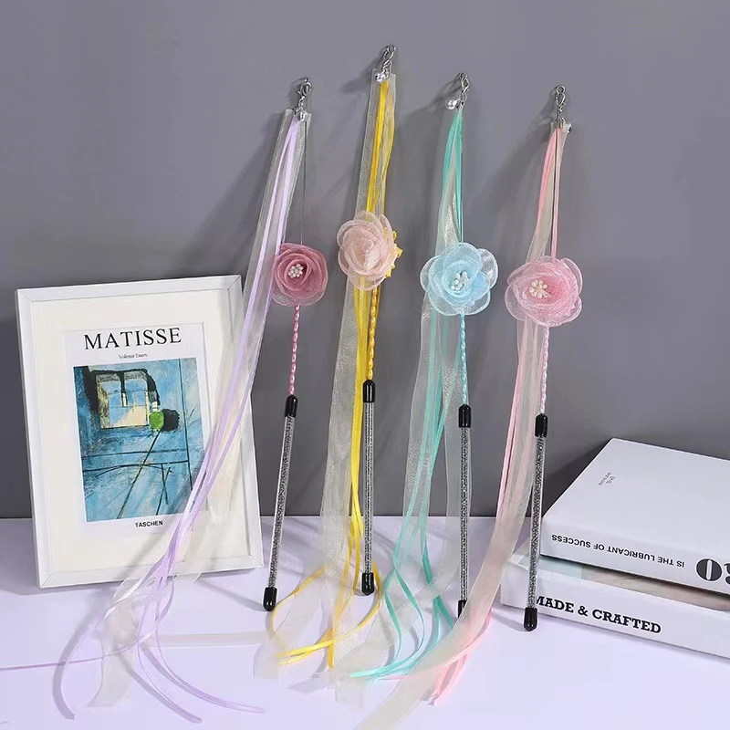 仙女花朵逗猫棒猫咪玩具