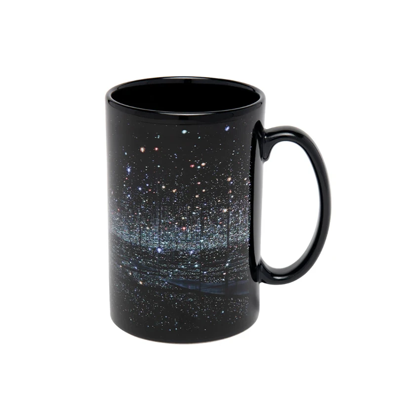 草间弥生KUSAMA无限镜屋陶瓷马克杯大容量多功能时尚个性艺术杯子