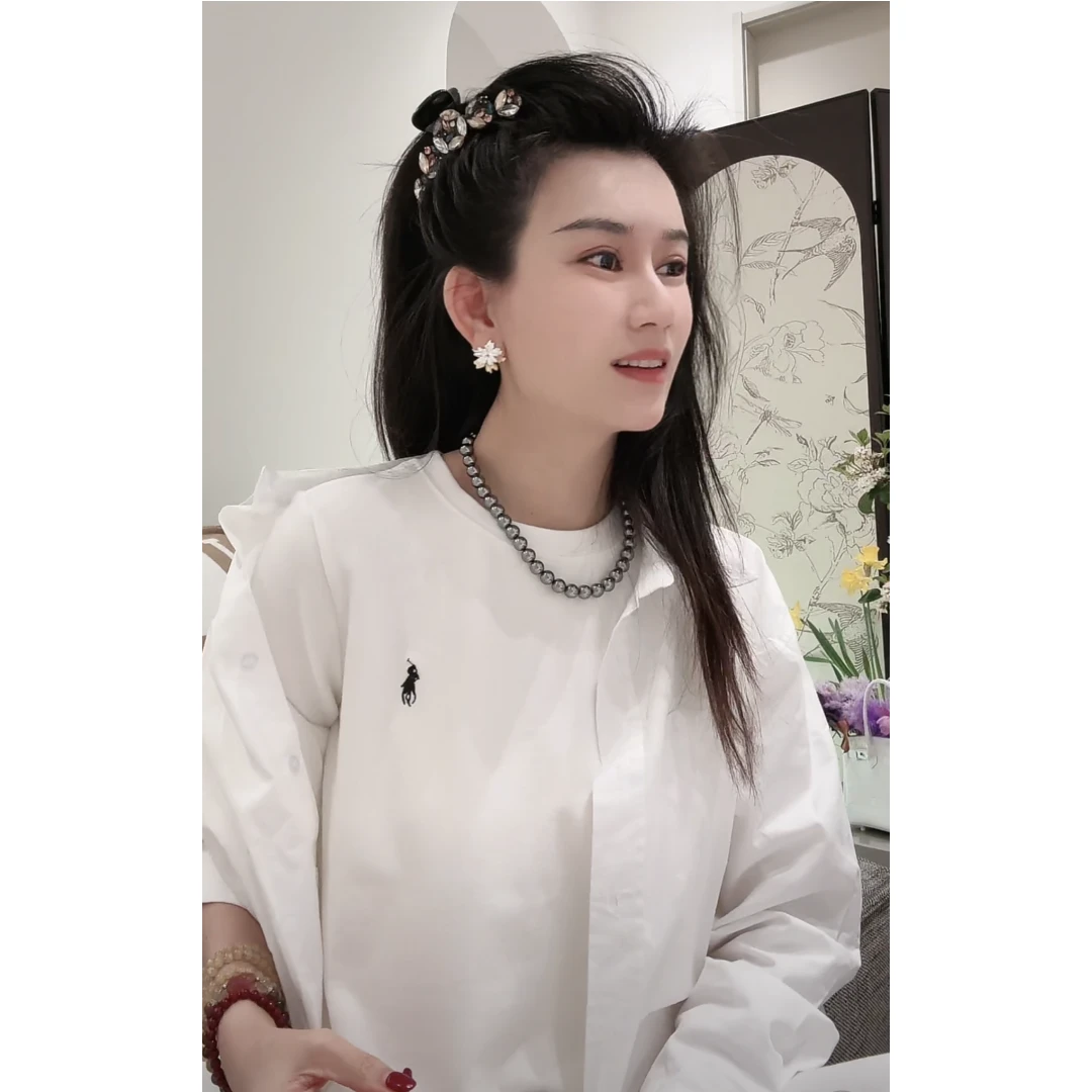 ananstudio “小马刺绣”纯色T恤02 NZTX-0018