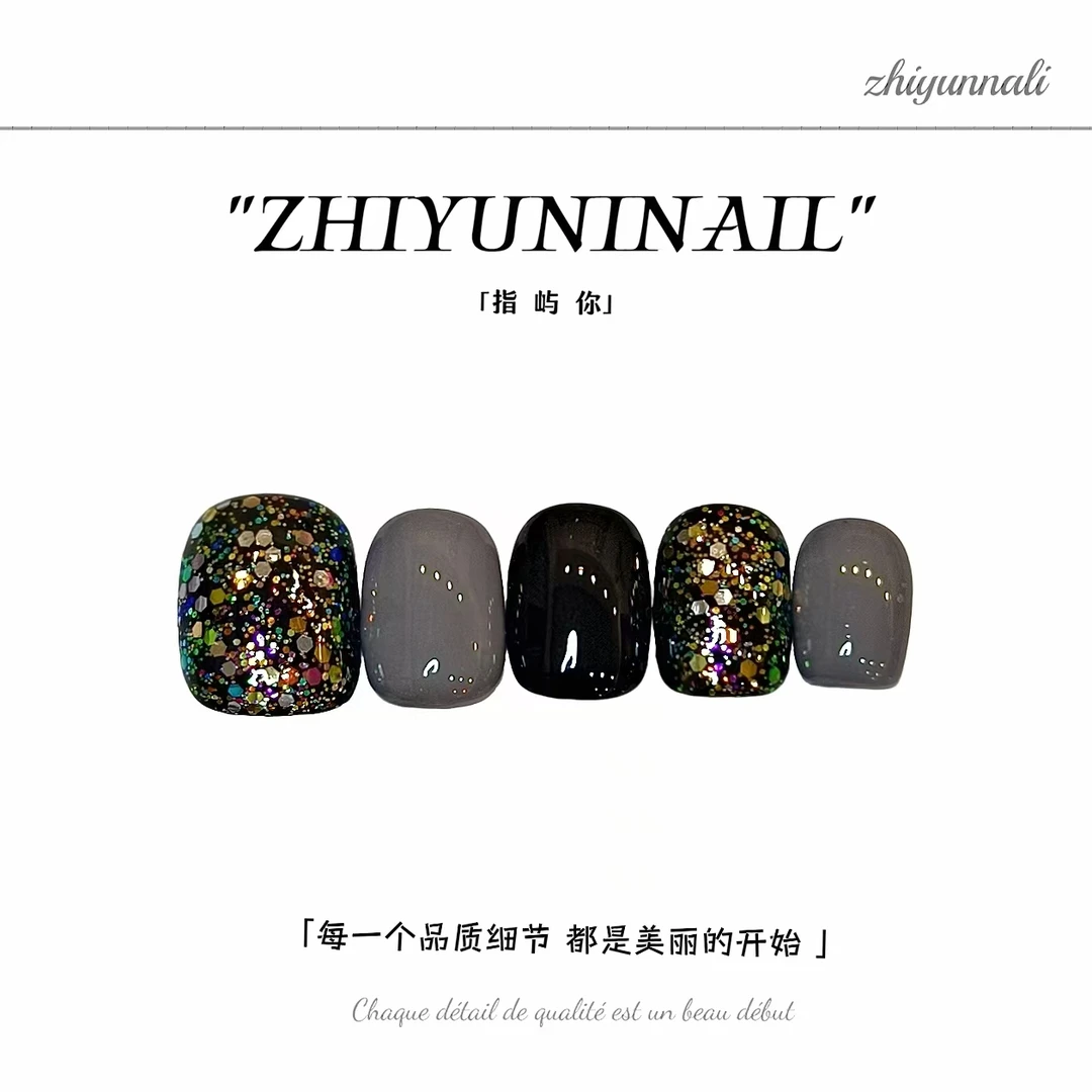 【ZYN暗夜精灵】穿戴甲贴片穿戴美甲甲片2025新款高级感穿戴甲