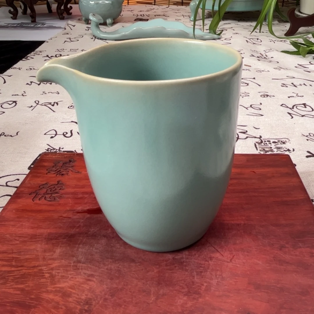 【闪购商品】瓷片仿古天晴的公道杯