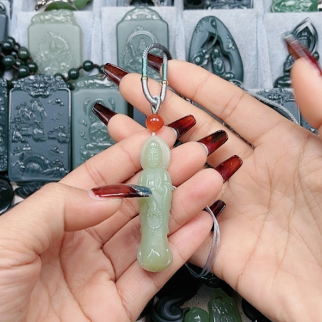 【闪购商品】和田玉颈饰未镶嵌心****N