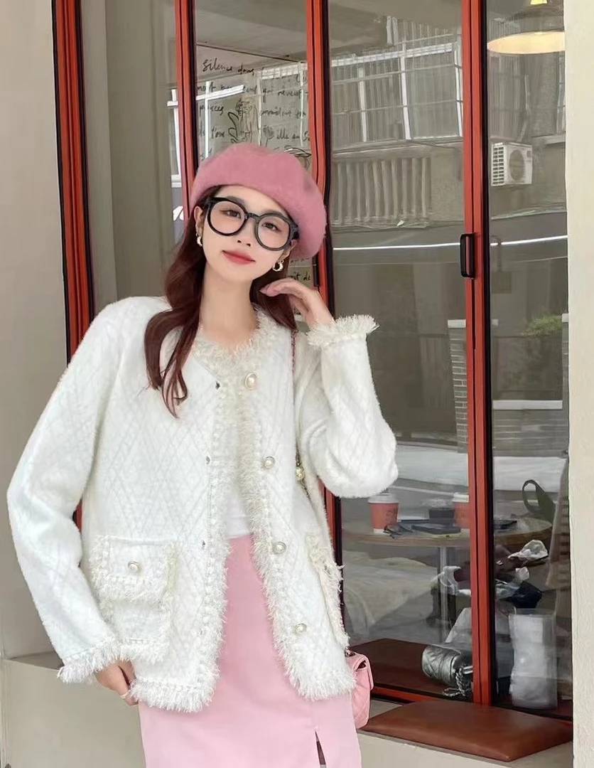 2024年新款时尚潮流网红女士小香风外套秋季女外套-1072