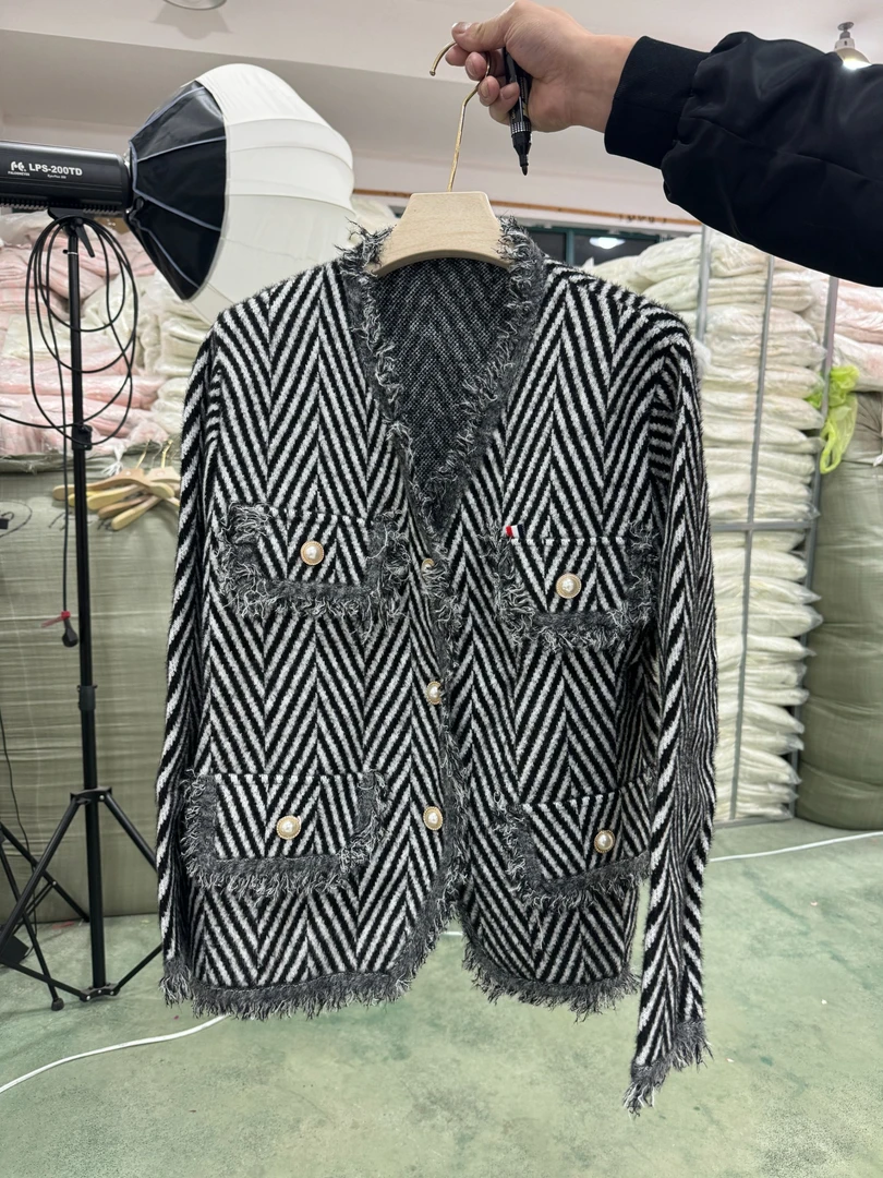 2024年新款时尚潮流网红女士小香风外套-475