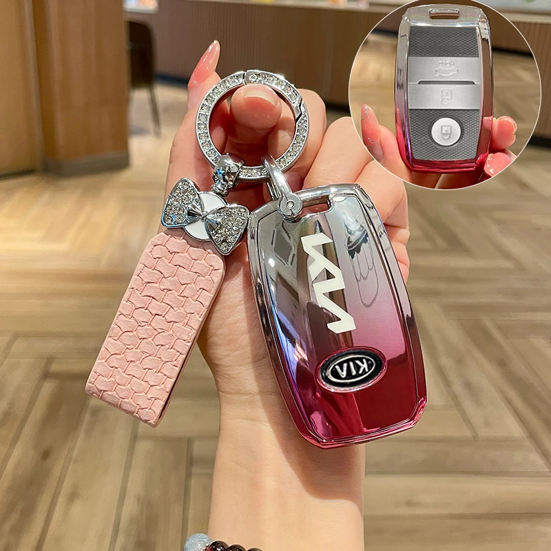 起亚k5钥匙套k2智跑kx3福瑞迪车k4拓界kx5壳kx1奕跑kxcross扣专用