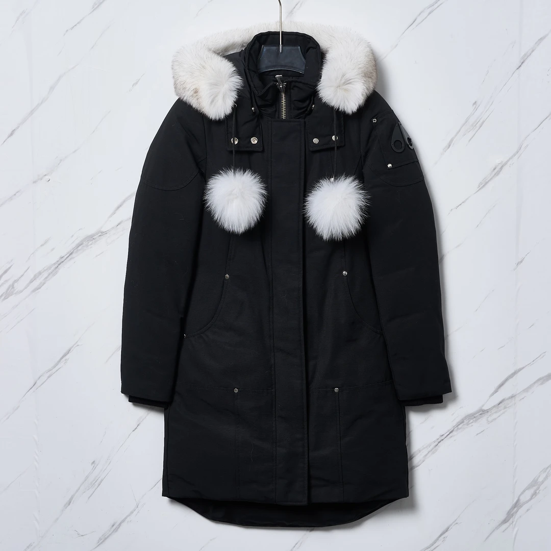【亿老板专属】全新Moose Knuckles女士经典派克羽绒服/MUGU00389