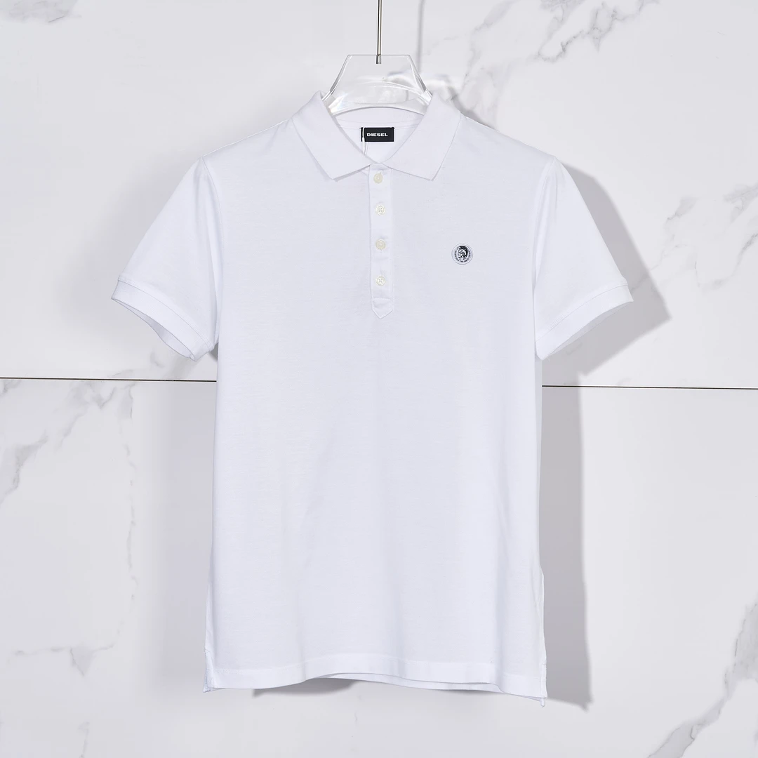 全新未使用/Diesel男士刺绣徽标polo/DSBU00043