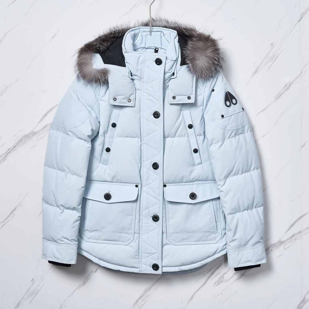 【秀姐专属】全新未使用/Moose Knuckles女士毛领羽绒服/MUGU00341