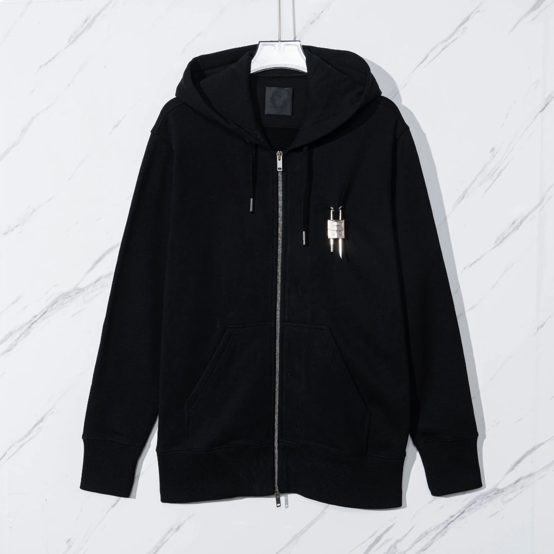 全新未使用/Givenchy中性运动拉链外套/GCBU00132