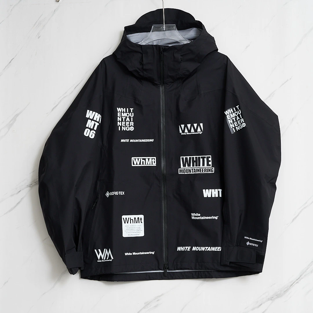 全新未使用  White Mountaineering男士字母冲锋衣/WIBU00015