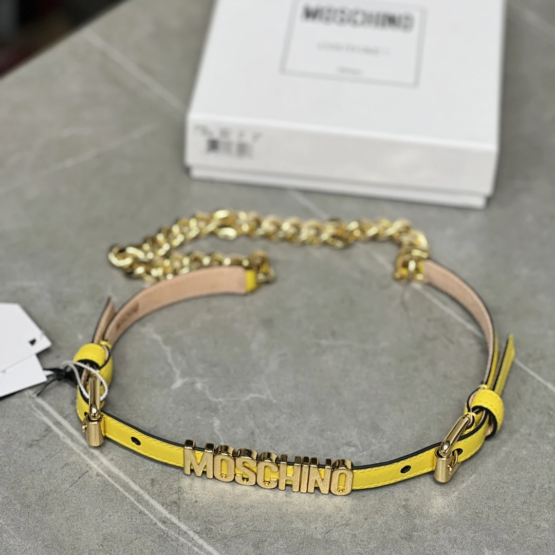 （秀姐女装）全新Moschino链条腰带MNGW00235