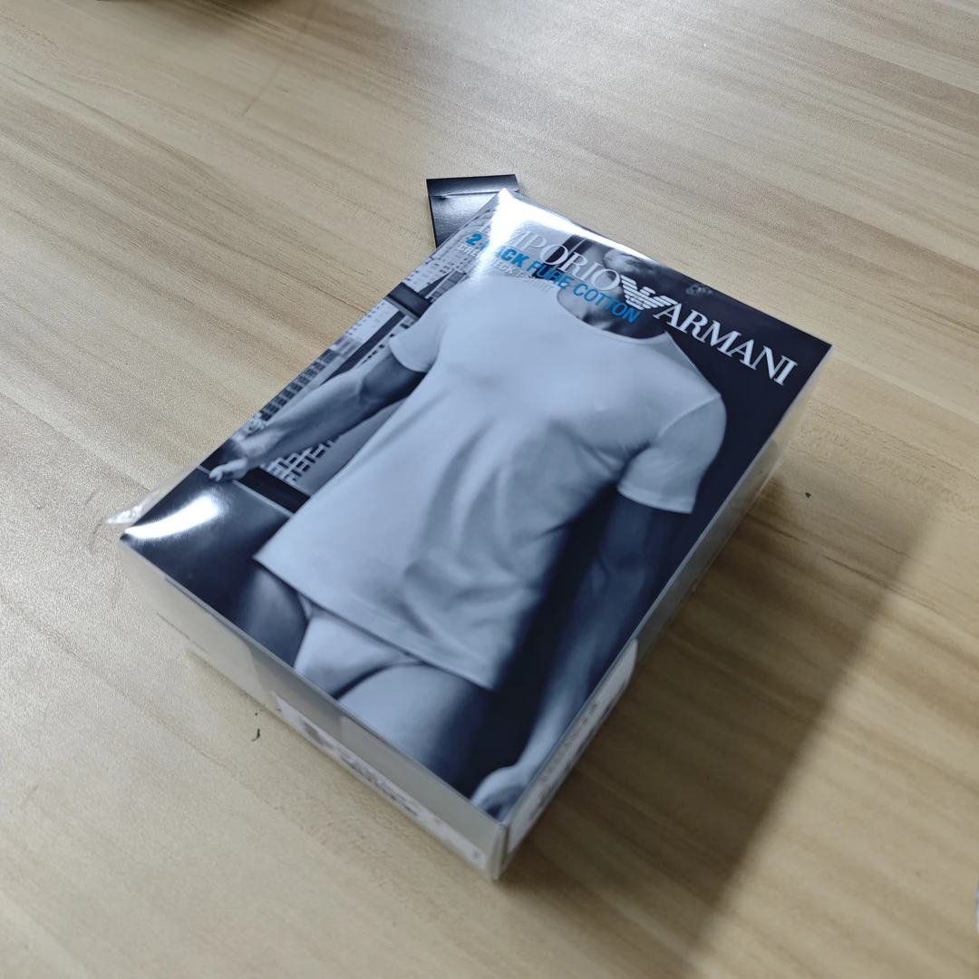 （秀姐专属）全新未使用/Emporio Armani男士T恤【两件装】/AMBU00362
