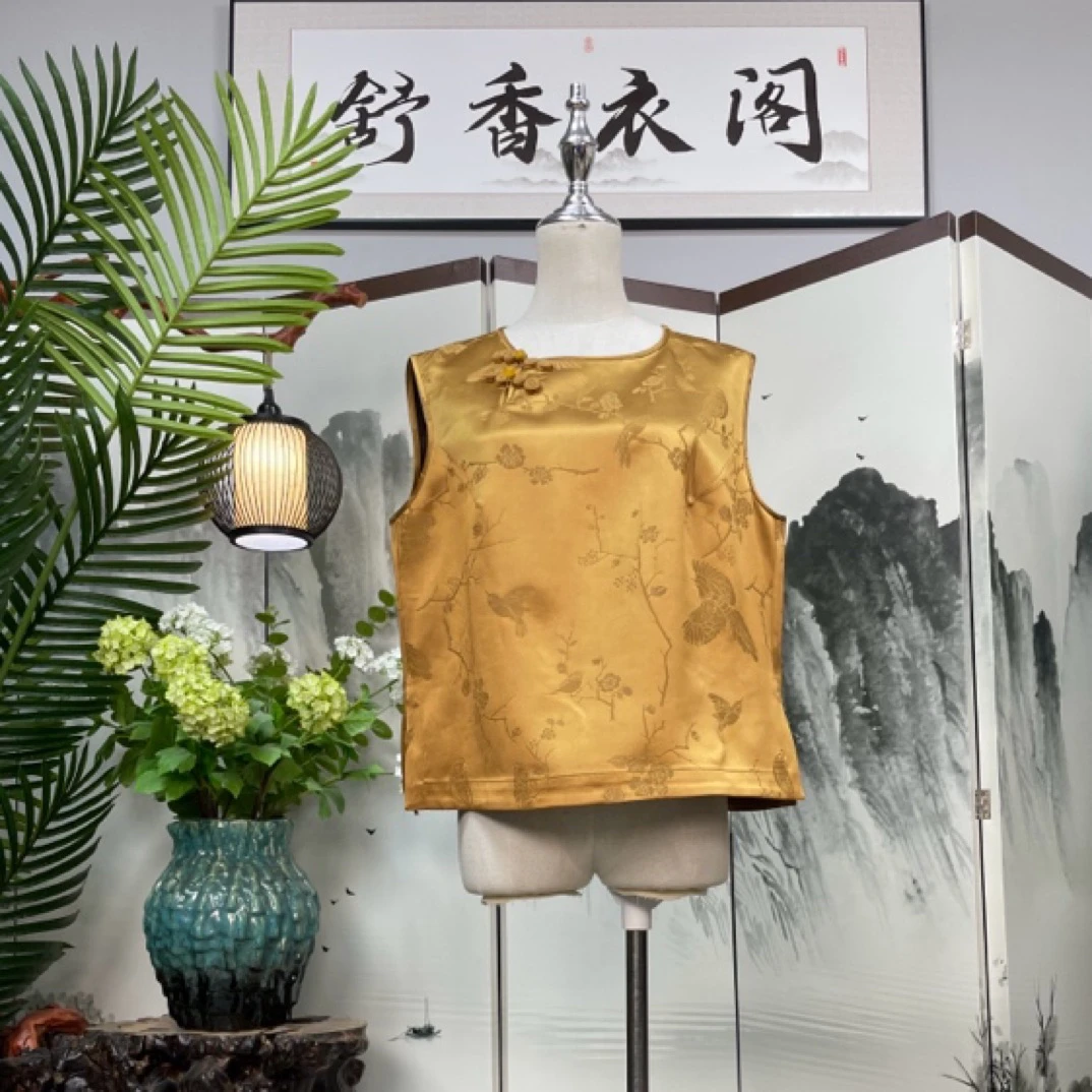 舒香衣閣夏季清凉坎肩背心短款