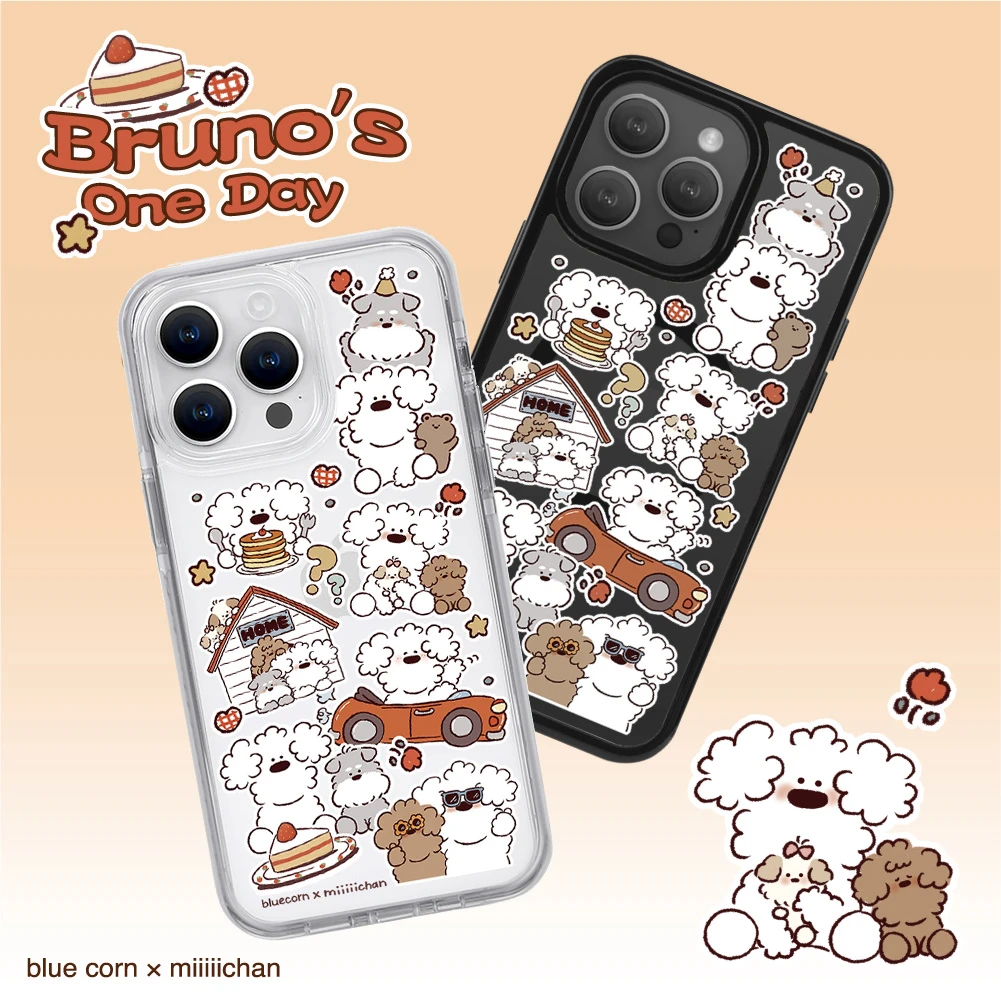 【张嘻嘻专属】Bluecorn狗狗贴纸适用于iPhone15/14/13磁吸手机壳