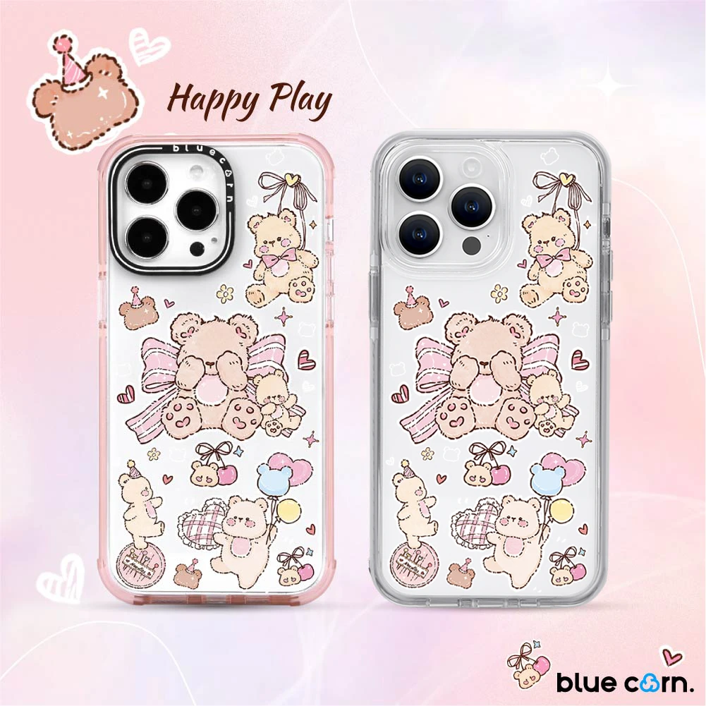 【张醒醒专属】Bluecorn小粉熊适用于iPhone15/14/13磁吸手机壳