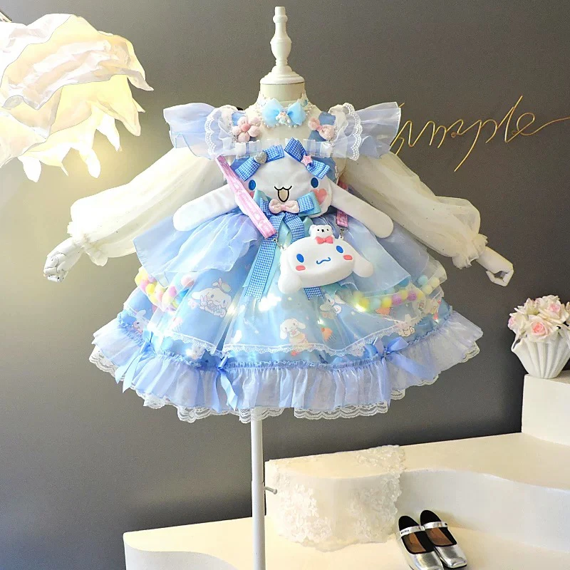 秋季重工新款玉桂狗洛丽塔公主裙甜美cos卡通洋气蓬蓬裙四季款