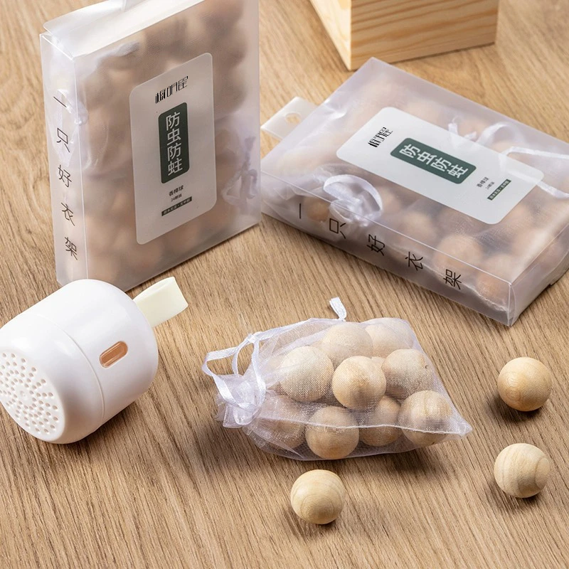 香樟球家用衣柜防潮防霉除味防虫防蛀室内天然香樟木条宿舍防蟑螂