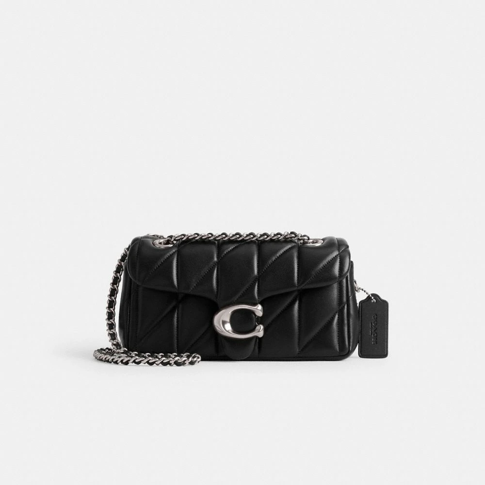 COACH/蔻驰TABBY女士黑色单肩斜挎包 CP149 香港直发