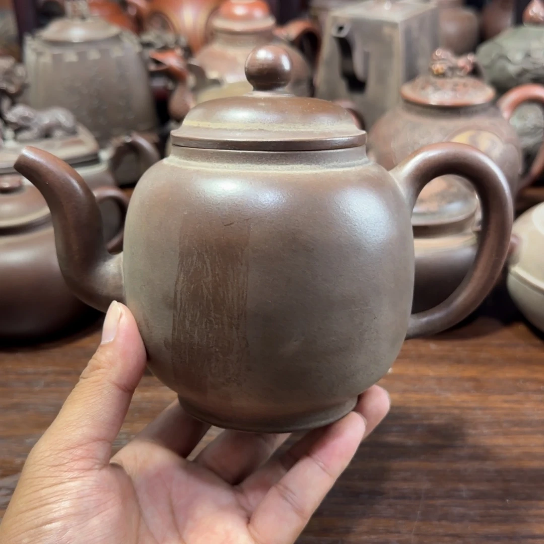 紫砂茶壶家*缘原矿料，全手工！