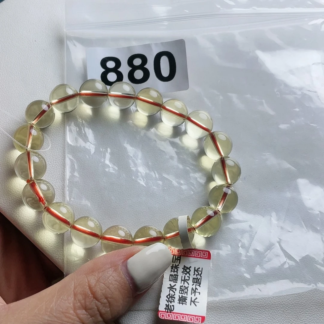水晶 手串。 880未镶嵌牛****妈