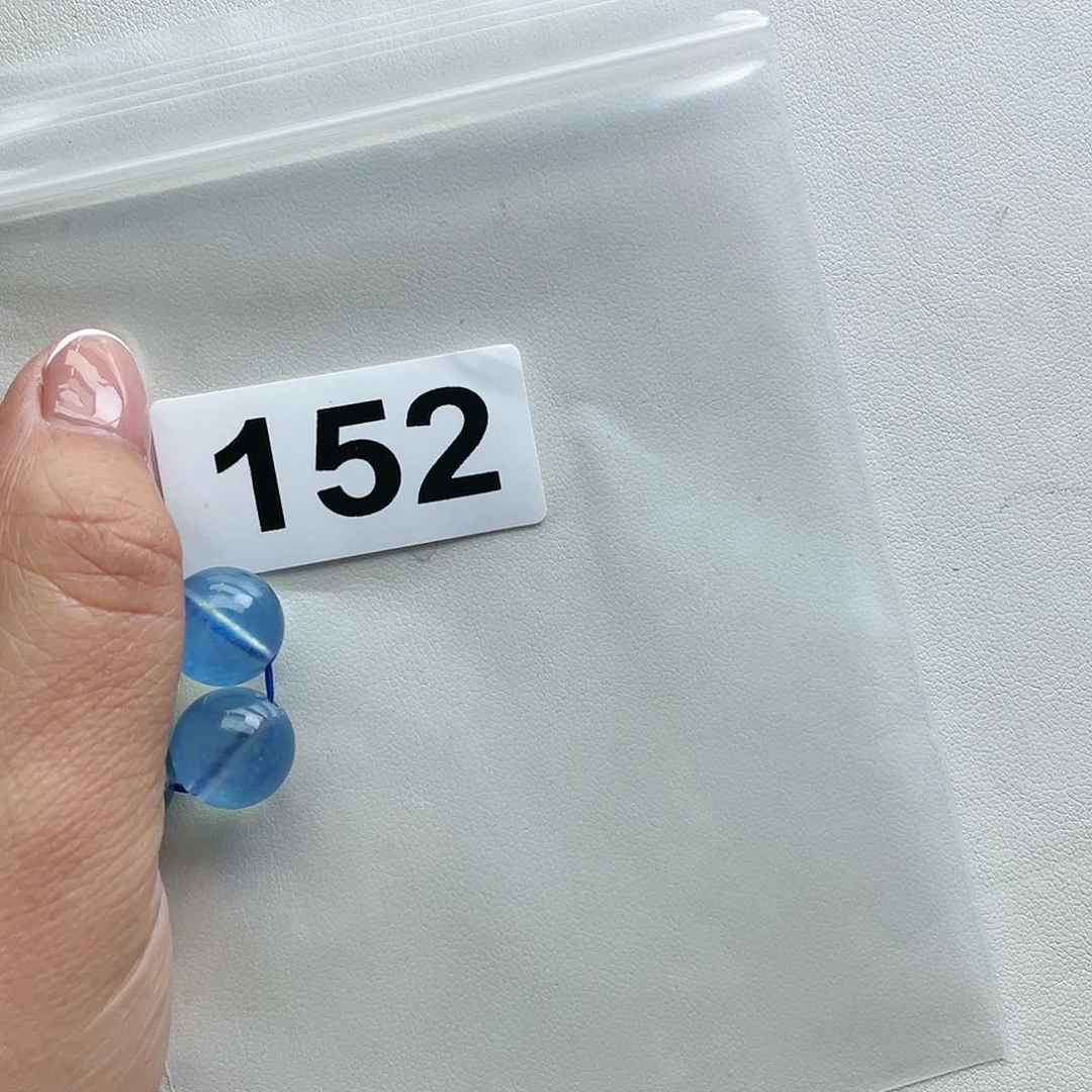 水晶手串。  152未镶嵌小***白