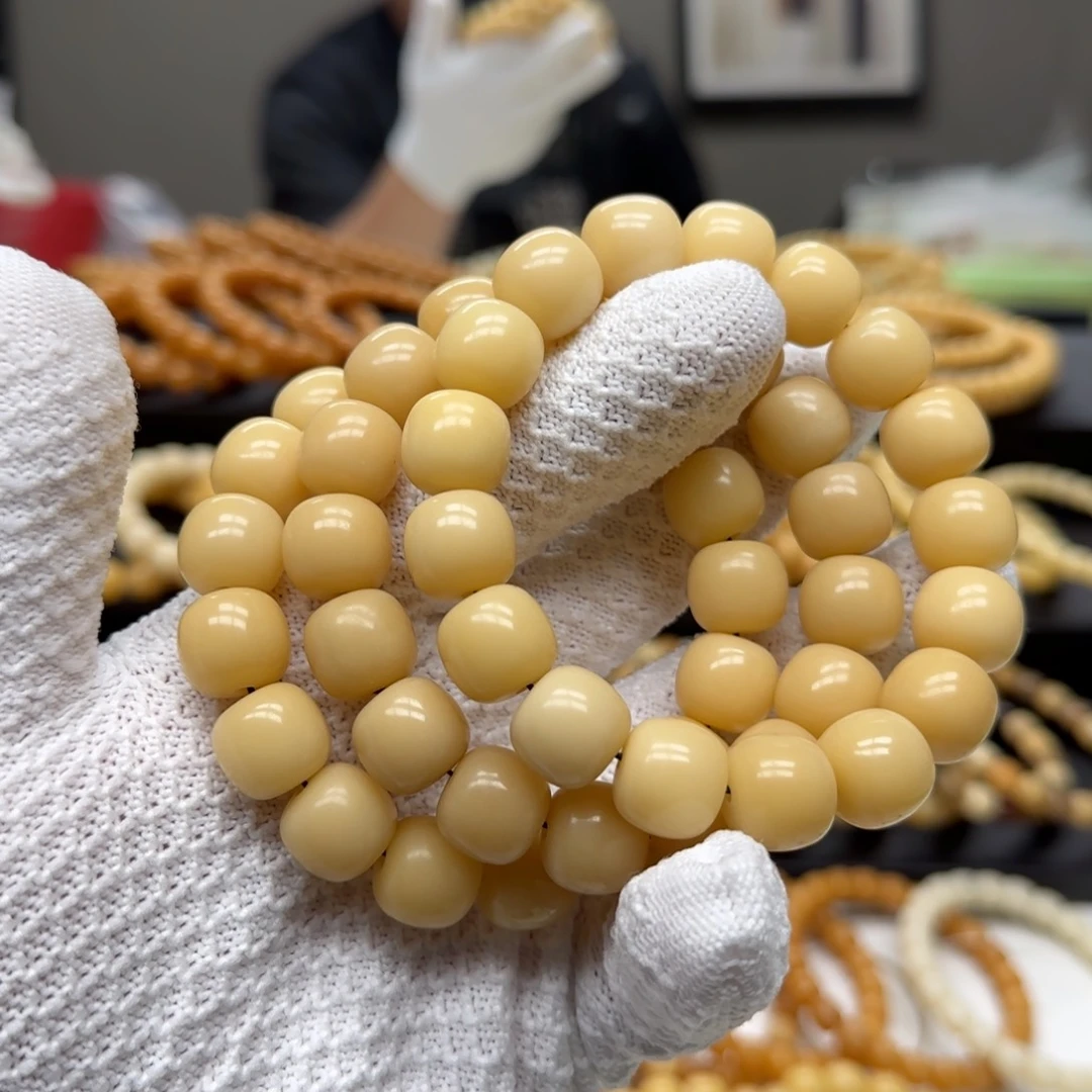【闪购商品】菩提根/象牙果手串13×14 8-10年 微瑕