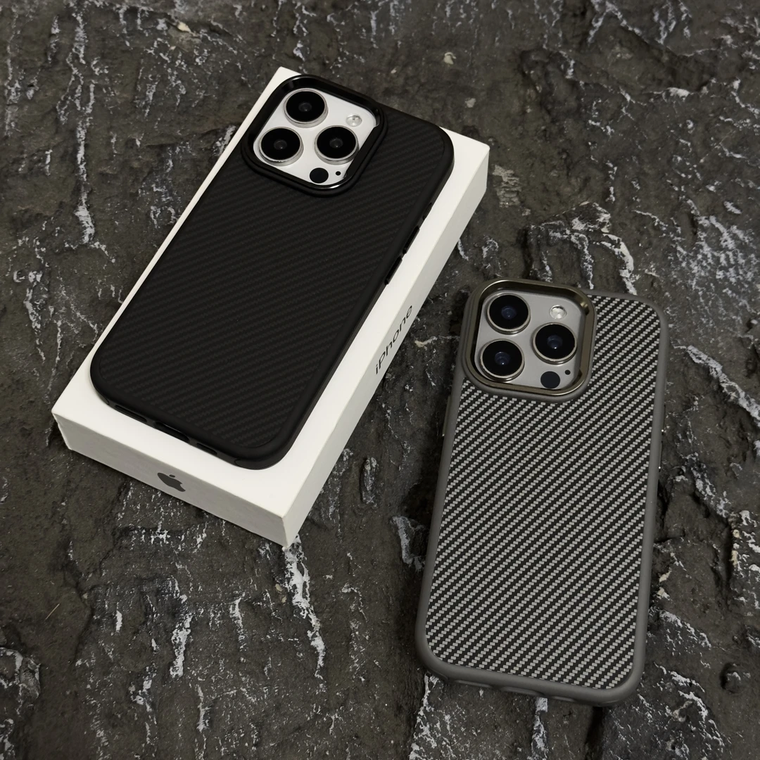 磁吸【星爵系列】适用苹果iPhone15promax/13手机壳质感防摔碳纹