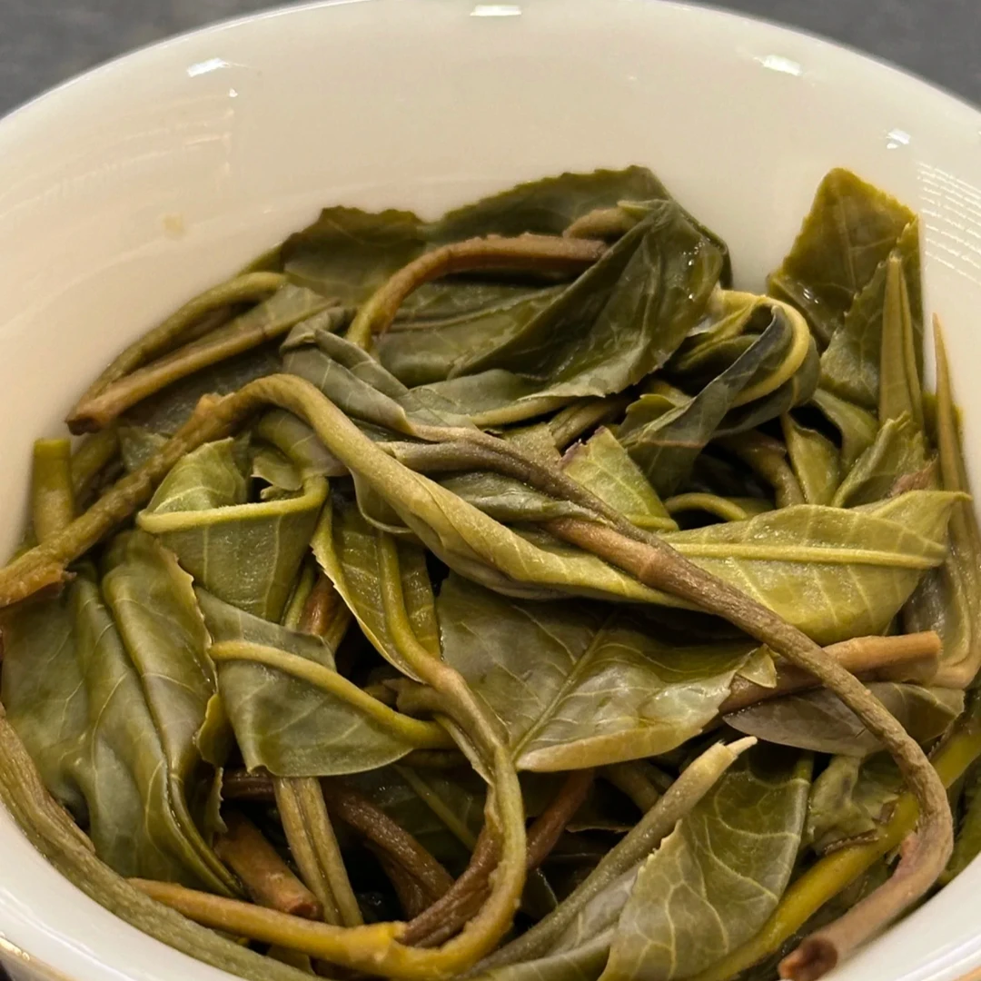 2024年安腊山古树头春【晒青毛茶】