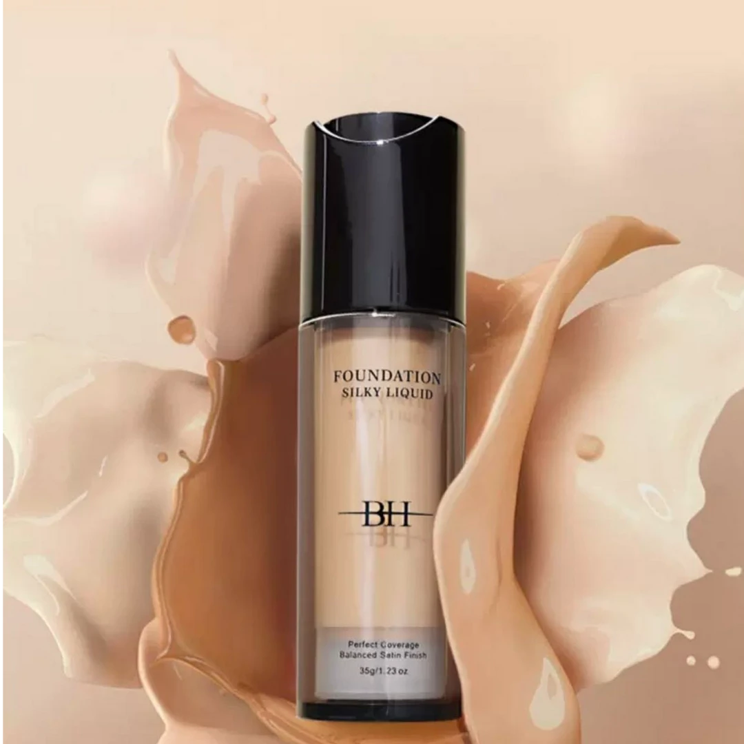 (包邮）BH丝滑无瑕持妆粉底液无痕持久遮瑕