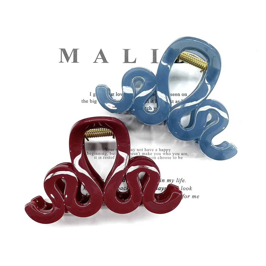 新款高级感10cm流云抓夹发夹L010/L023/L034/L080/L488/L489/L490