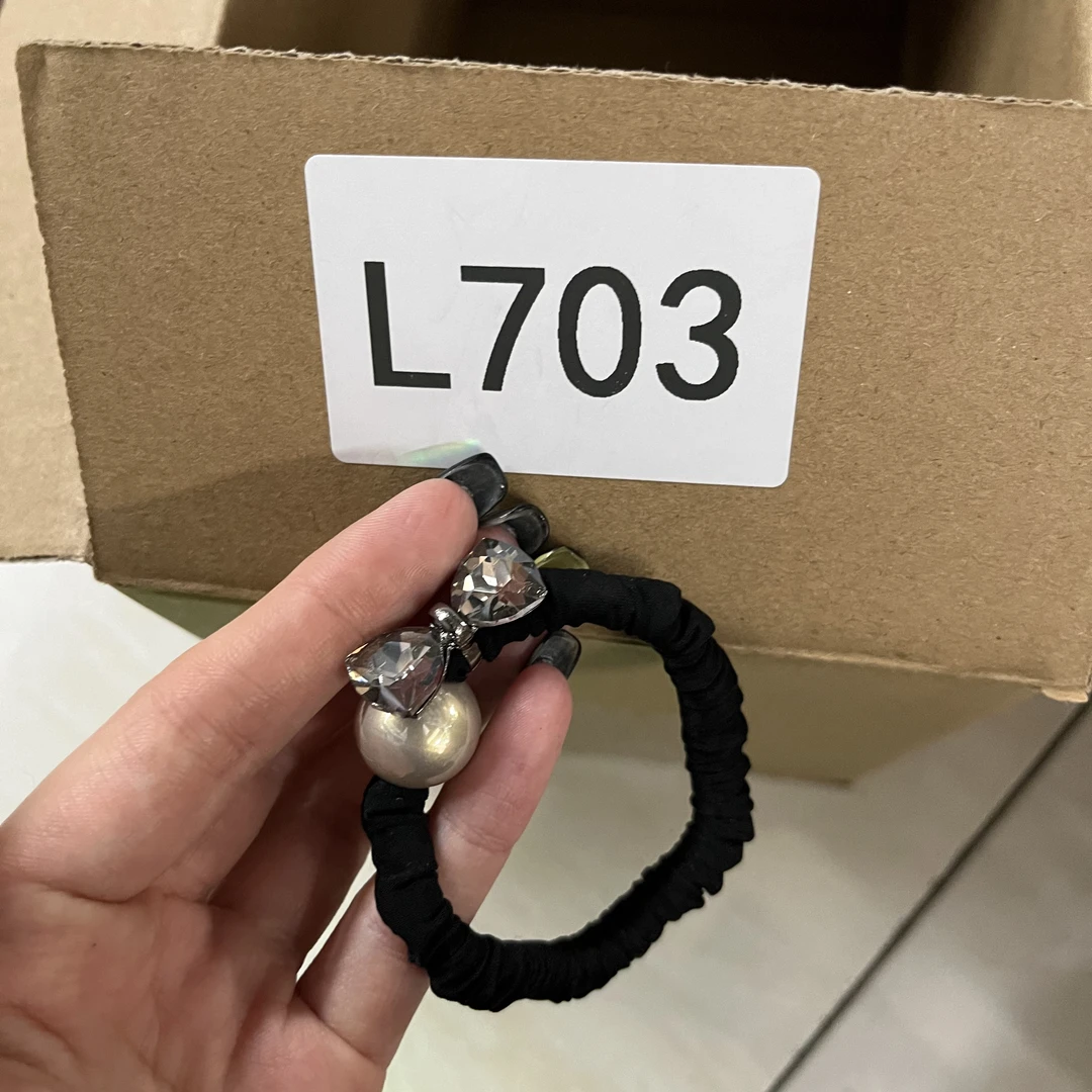 L703头绳发圈发绳发饰气质轻奢时尚百搭头饰经典设计感精致