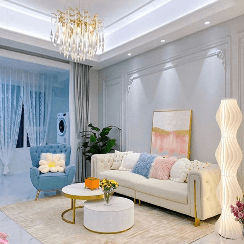 简约轻奢纳米防水科技布现沙发小户型出租屋网红款沙发轻奢风沙发