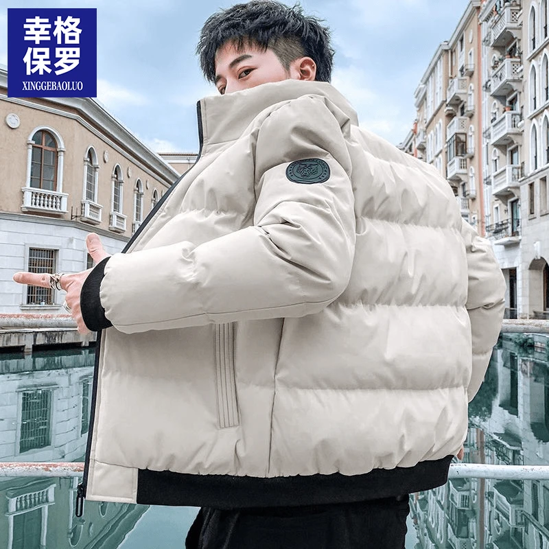 幸格保罗2024冬季新款休闲百搭加厚保暖百搭棉服