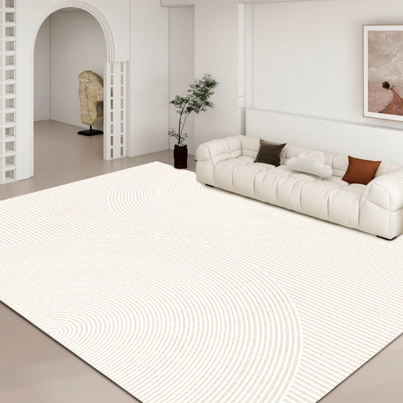 【原宿】地毯客厅2024新款原木奶油风卧室床边毯加厚加密沙发地毯