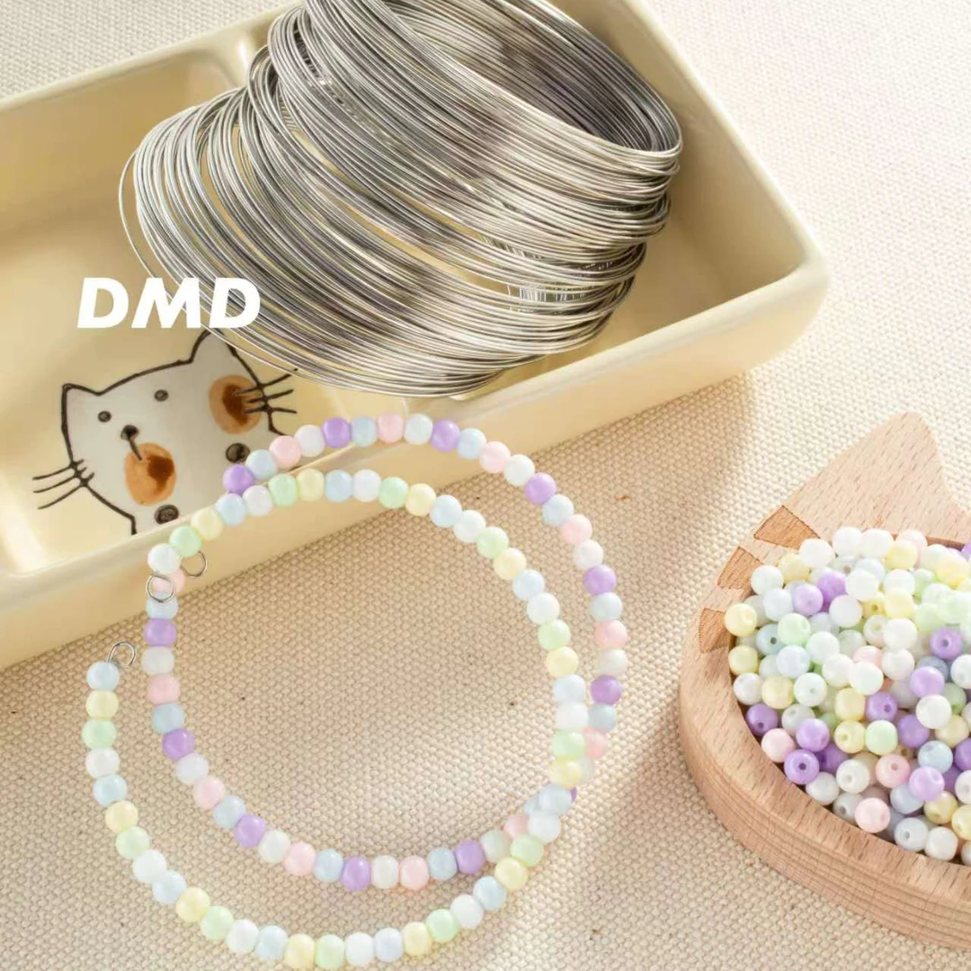 回弹记忆钢丝圈/DIY手工串珠配件