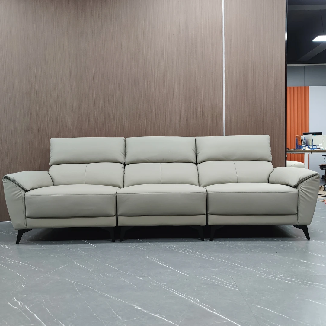 浦瑞迪意式客厅轻奢皮沙发小户型头层牛皮沙发